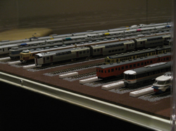 鉄道模型の車両の数々