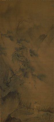 夏景山水図 久遠寺蔵