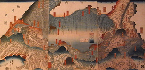 歌川貞秀筆　大日本富士山絶頂之図