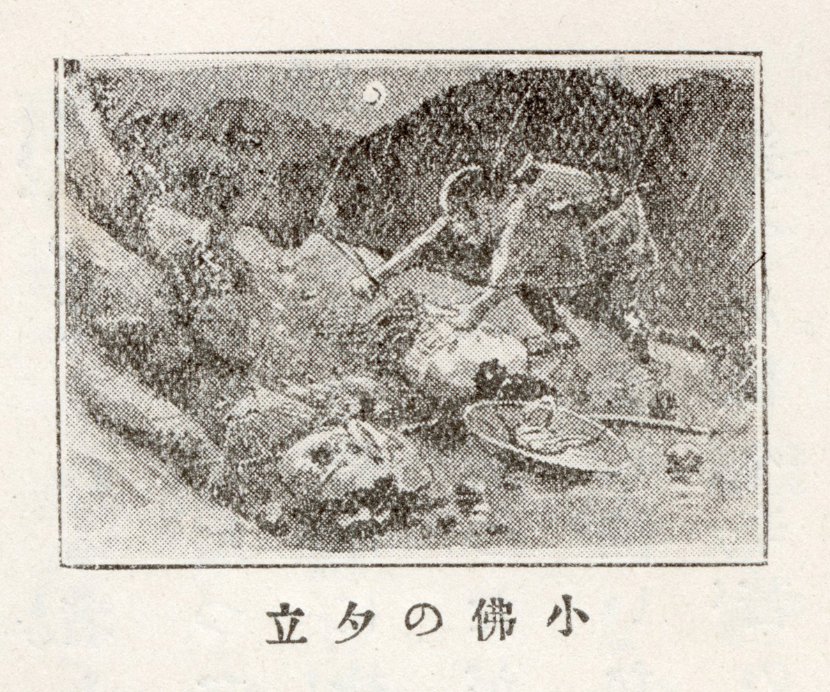 『若尾逸平』183頁「小佛の夕立」